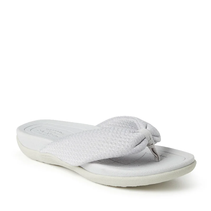 Dearfoams Women's Low Foam Thong Sandal