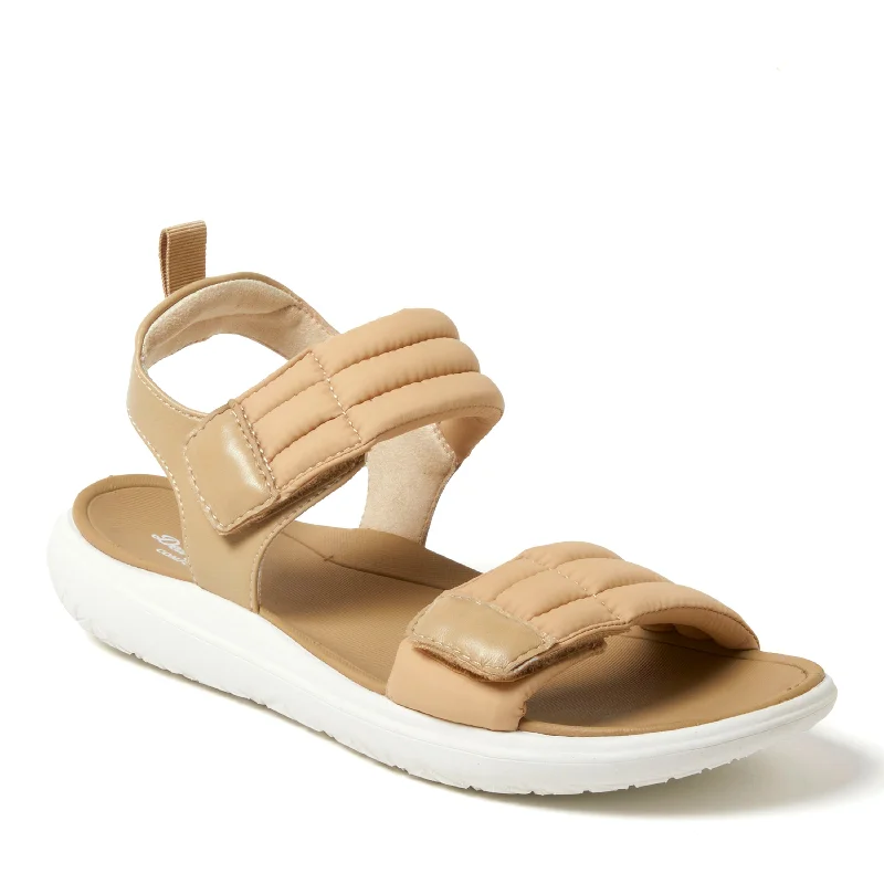 Dearfoams Women's Thea Quarter Strap Sandal