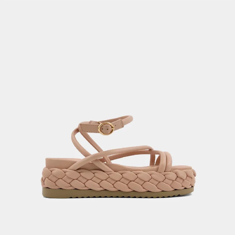 Lilith Platform Sandal In Nude