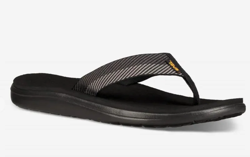 Men's Voya Flip Sandal In Black/grey