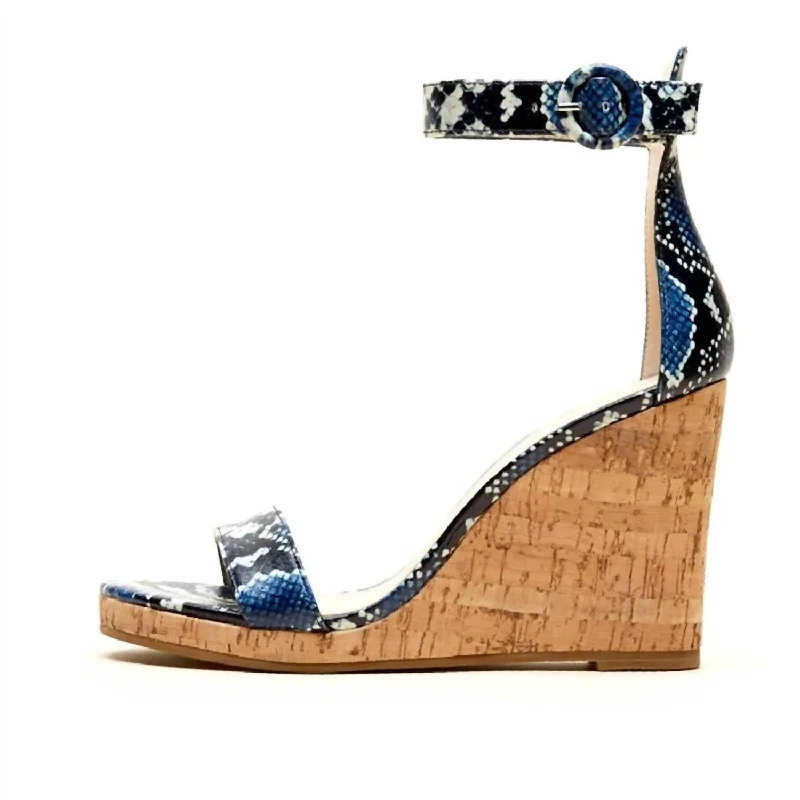 Nisha Sandal In Indigo