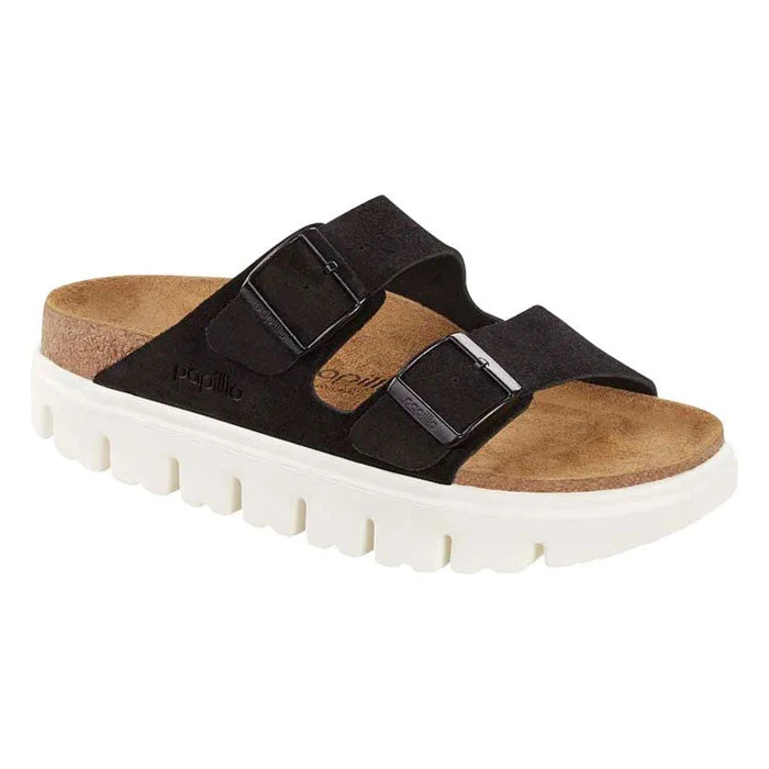 Womens Birkenstock Arizona Chunky Narrow in Black