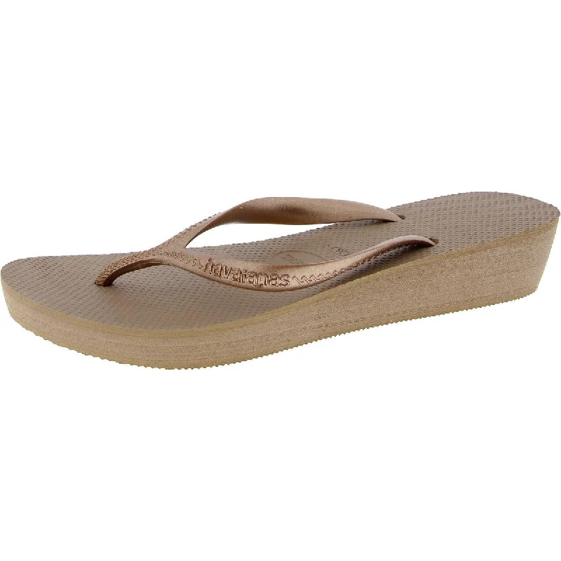 Womens Slip On Casual Thong Sandals