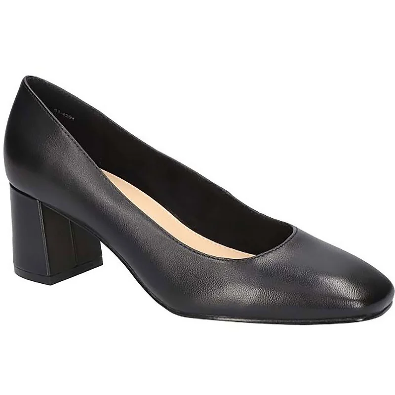 Bella Vita Womens JILLIAN Leather Square toe Pumps