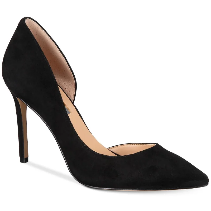 INC Womens KENJAY Suede Pointed toe Pumps