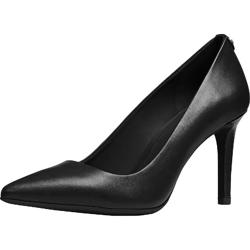 Michael Kors Dorothy Women's Leather Pointed Toe Stiletto Heel Pumps