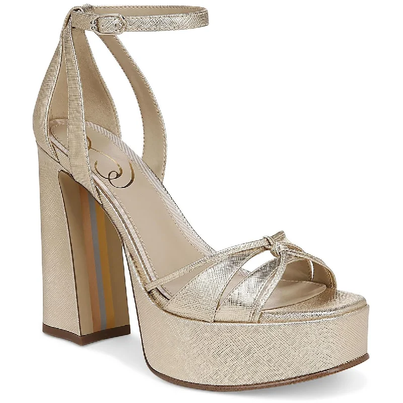 Sam Edelman Womens Kamille Strappy Open Toe Block Heels