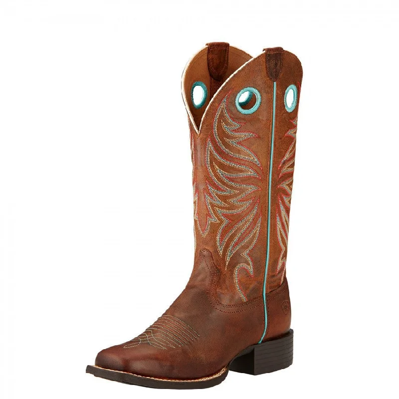 Ariat Women's Square Toe "Round-Up Ryder"