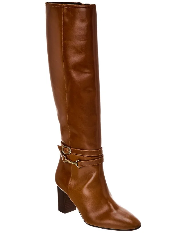 Bruno Magli Adriana Leather Knee-High Boot