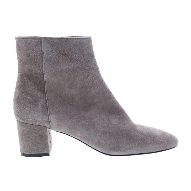 Bruno Magli Vinny BW2VINO3 Womens  Gray Suede Zipper Casual Dress Boots