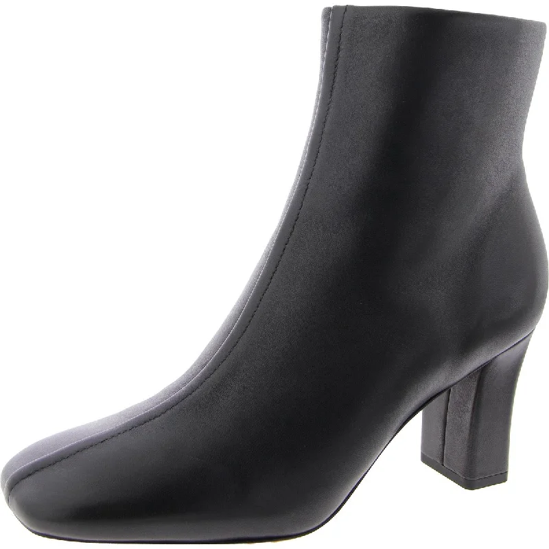 Charli Womens Zip Up Pointed Toe Ankle Boots