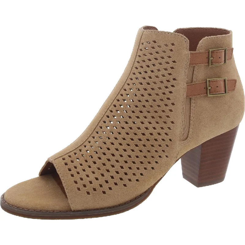 Chryssa Womens Suede Ankle Ankle Boots