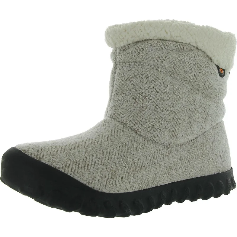 Cozy Womens Waterproof Cold Weather Ankle Boots