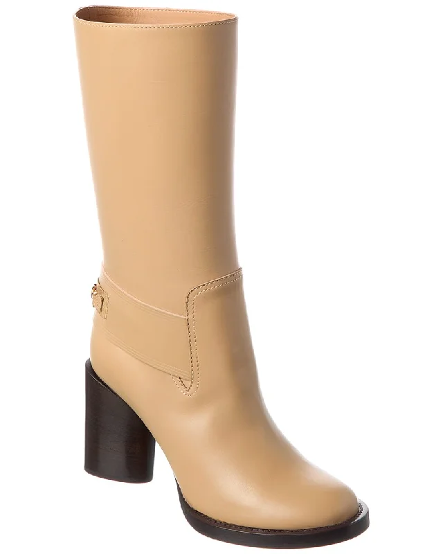 Ferragamo Alan Leather Boot