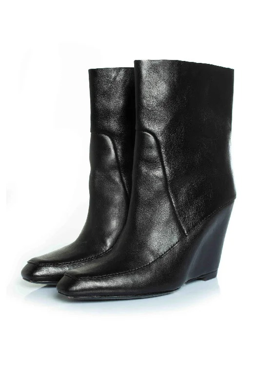 hidden platform ankle boots