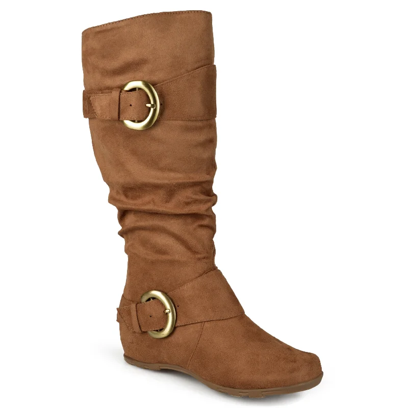 Journee Collection Women's Wide Calf Jester-01 Boot