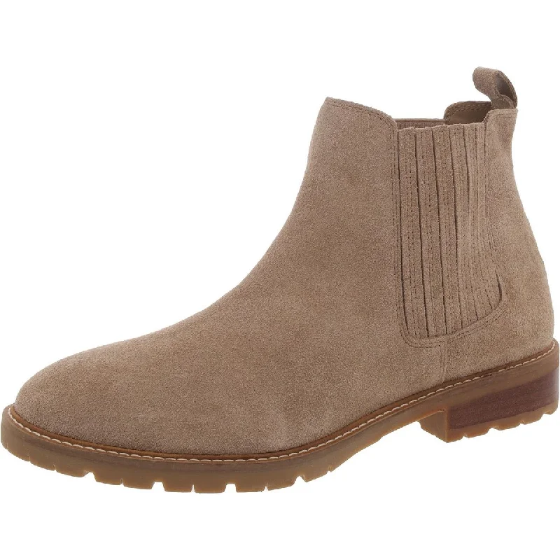 Leonard Womens Padded Insole Pull On Chelsea Boots