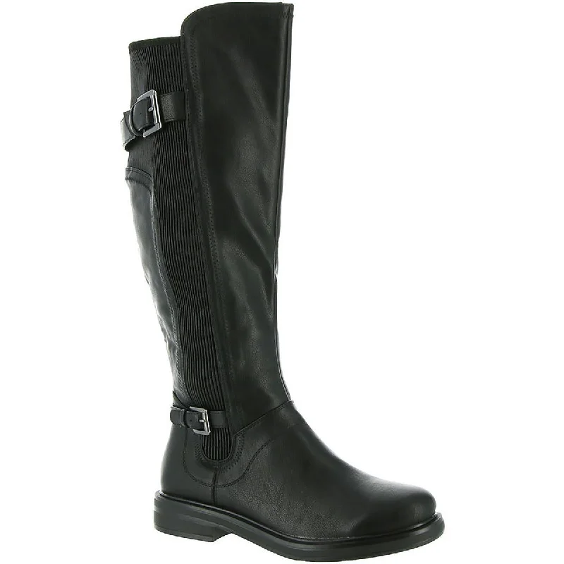 MEDITATE Womens Faux Leather Knee-High Boots