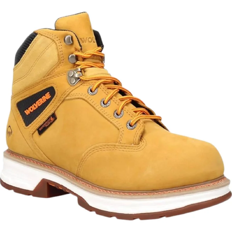 Men's Hellcat Ultraspring 6" Carbonmax Boot In Wheat