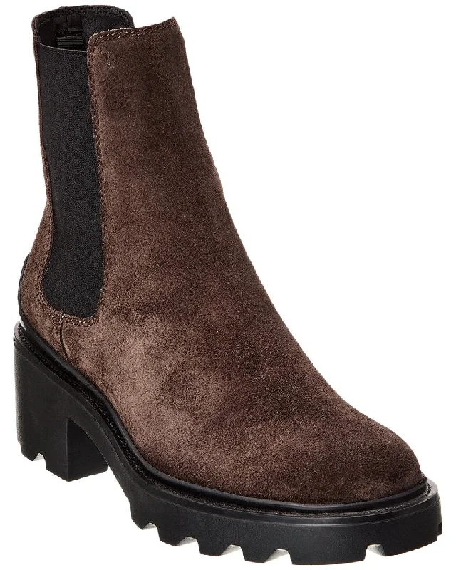 TOD's Chelsea Suede Ankle Boot