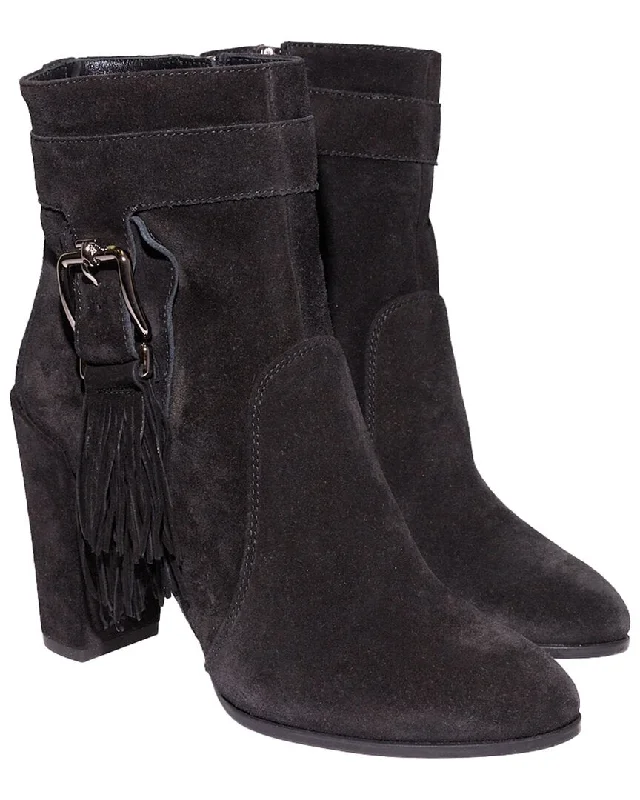 TODs Fringe Leather Boot