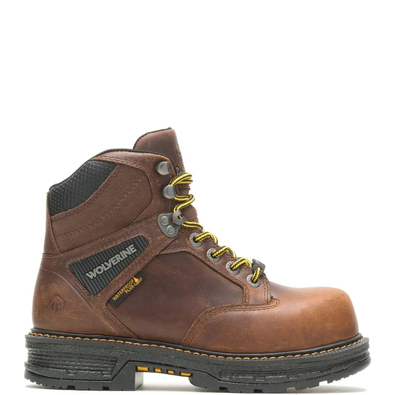 Wolverine Hellcat Ultraspring WP CarbonMax 6" Womens Brown Work Boots