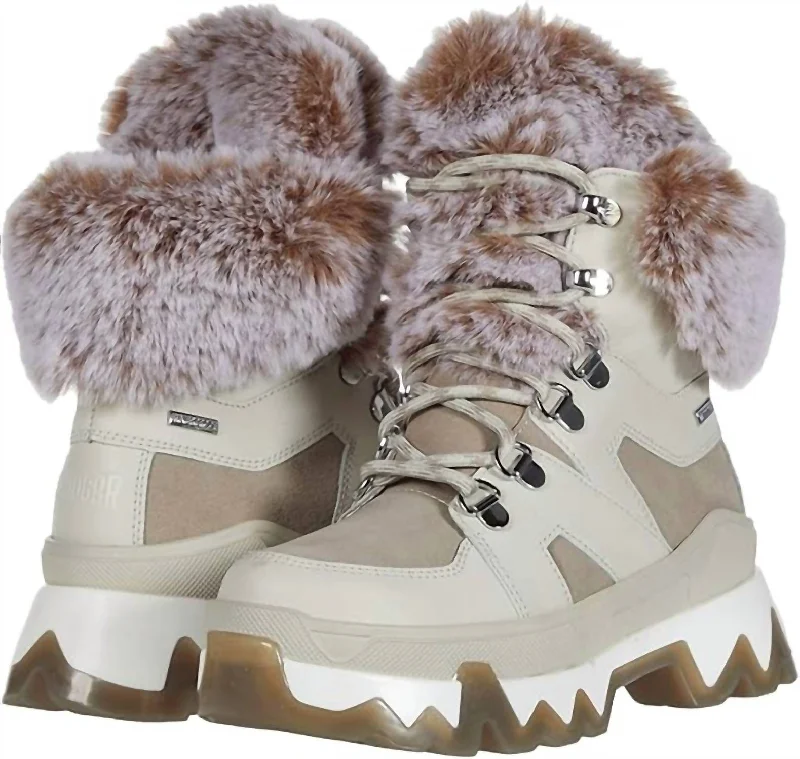 Woman's Warrior Boot In Icemushroom