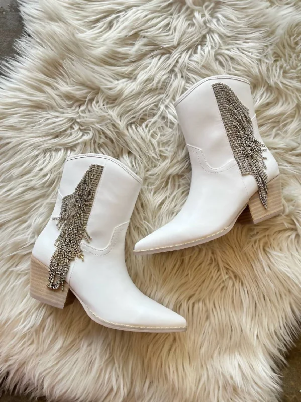 Women's Layla Boots In White