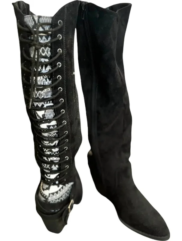 Women's Romero High Boots In Black