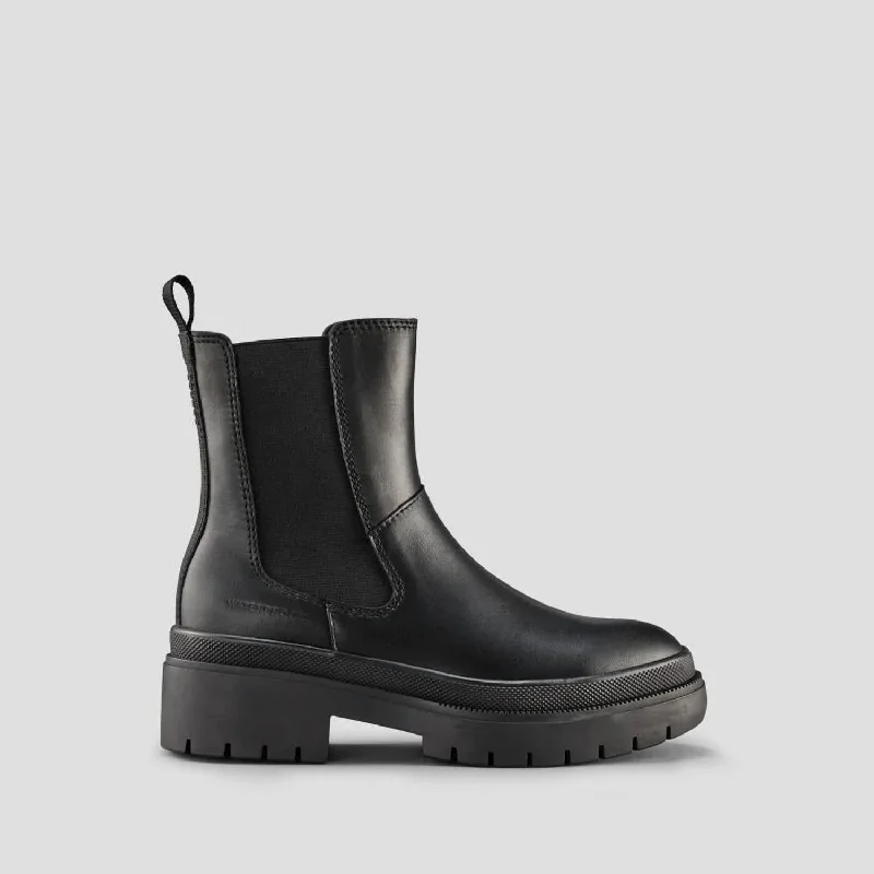 Women's Swinton Leather Waterproof Boot In Black