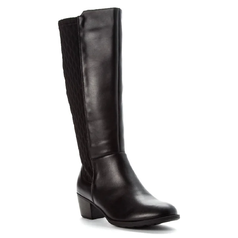 Women's Talise Boot - Extra Wide Width In Black