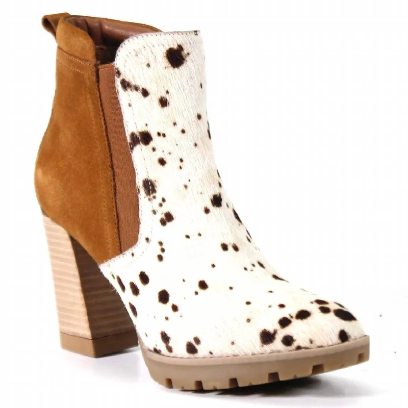 Women's Villa Nella Boots In White/black