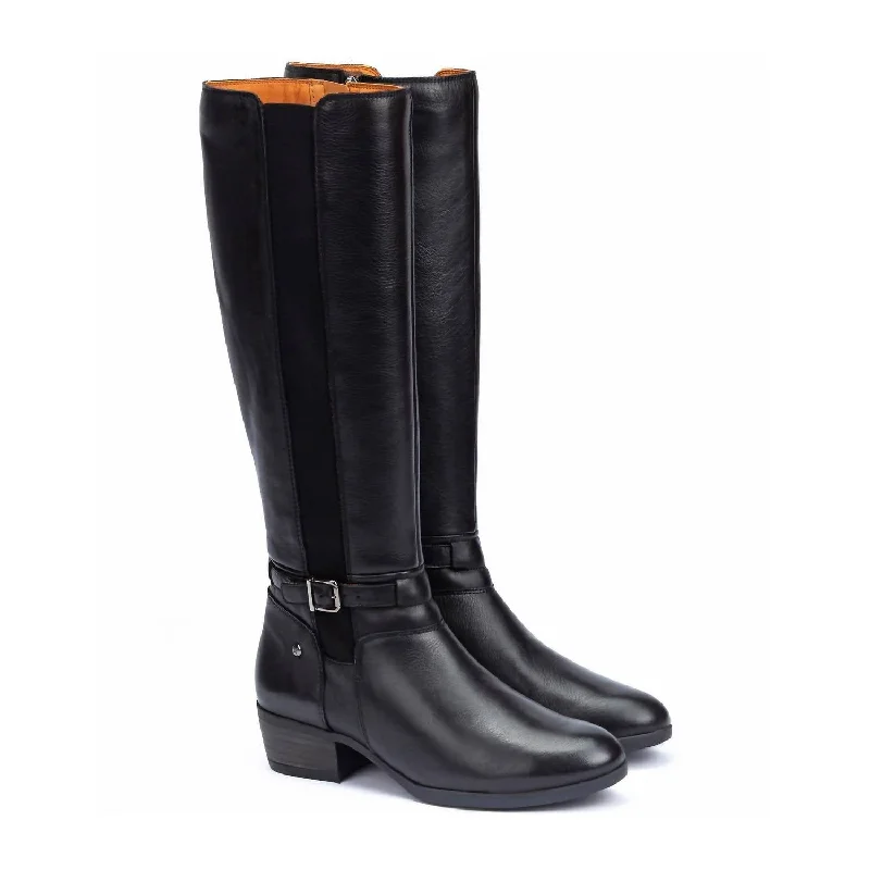 Womne's Daroca Tall Boot In Black