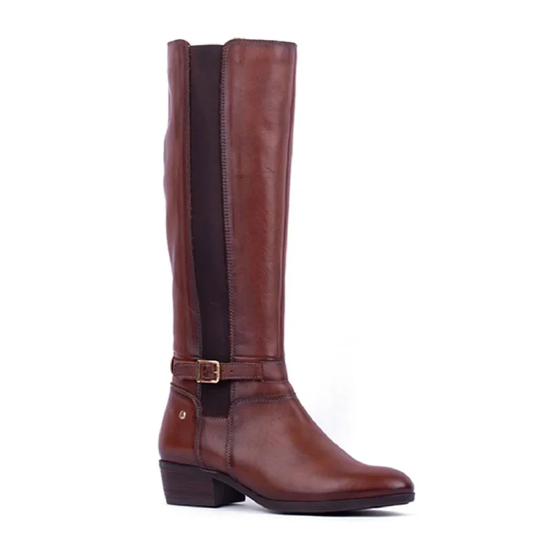 Womne's Daroca Tall Boot In Cuero