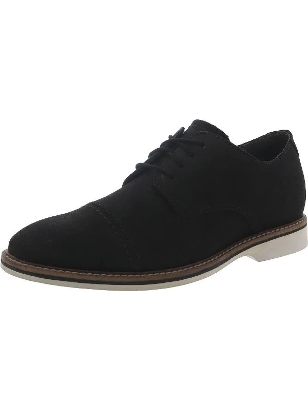 Men's Ergonomic Shoes Atticus Cap Mens Padded Insole Dress Cap Toe Oxfords