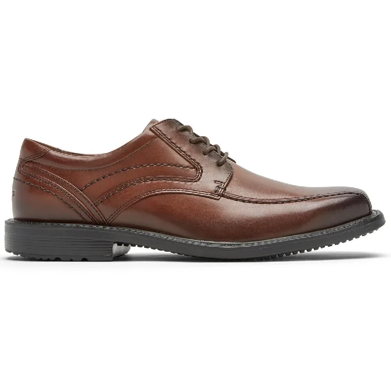 Men's Modern Boots Bike Toe Mens Leather Square Toe Oxfords