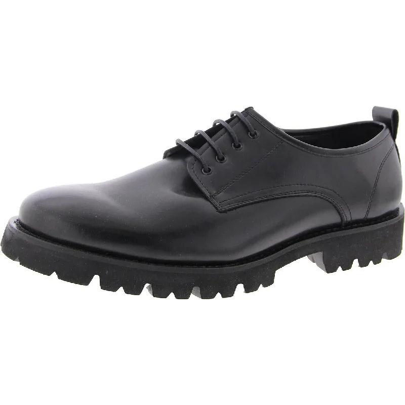 Men's Classic Boots Chadwick Mens Faux Leather Lace-Up Derby Shoes