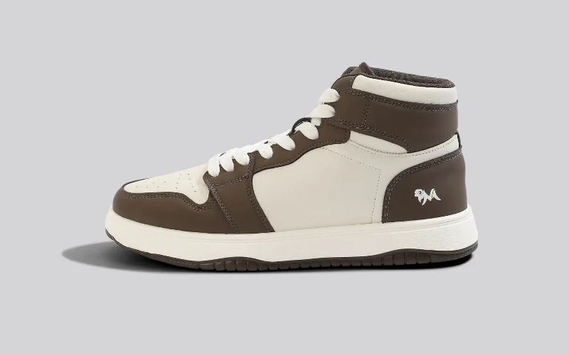 Top-Rated Shoes Now At Special Discounted Prices Character High Top : Ivory-Brown