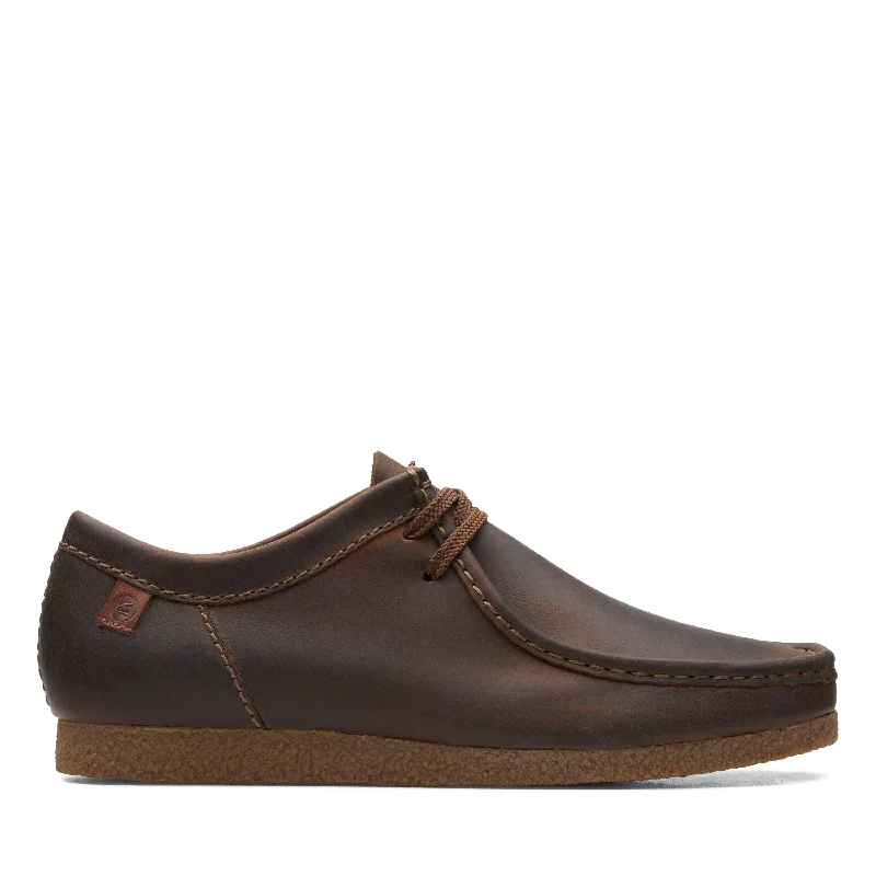 Men's All-Season Shoes Clarks Shacre II Run in Brown Leather