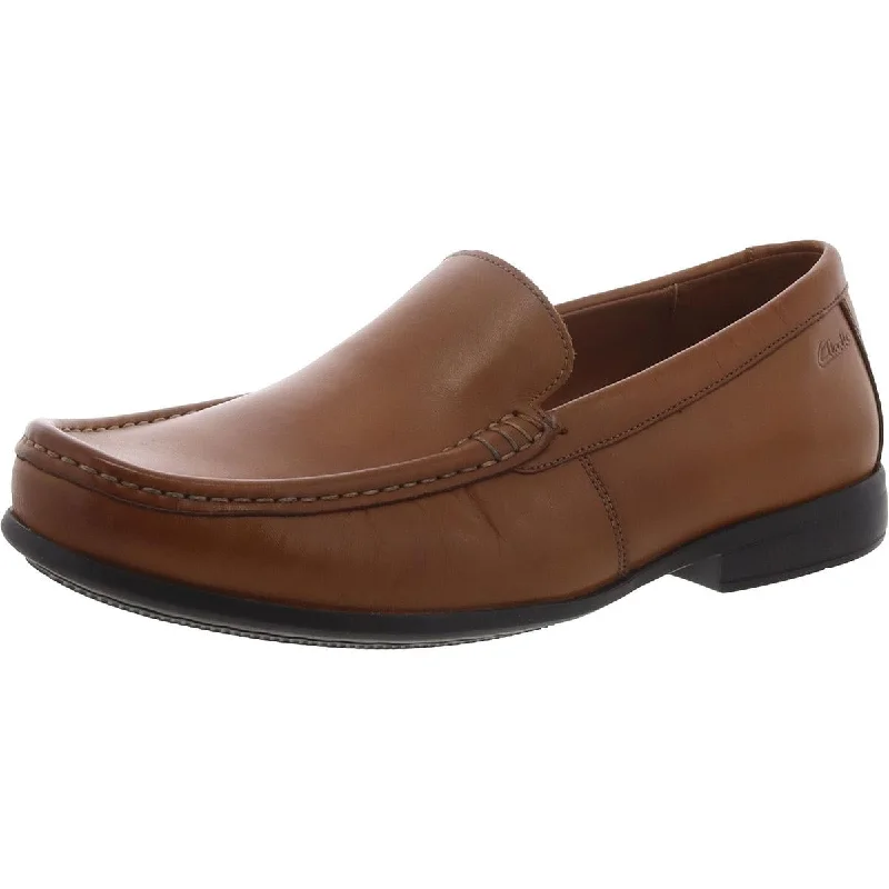 Men's Versatile Boots Claude Plain Mens Leather Slip On Loafers