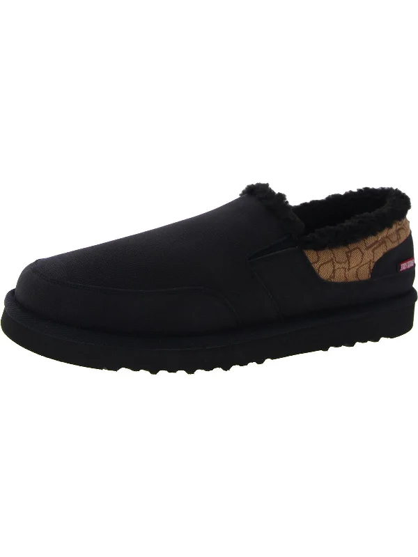 Men's Elegant Shoes Coze Mens Faux Fur Lined Slip On Loafers