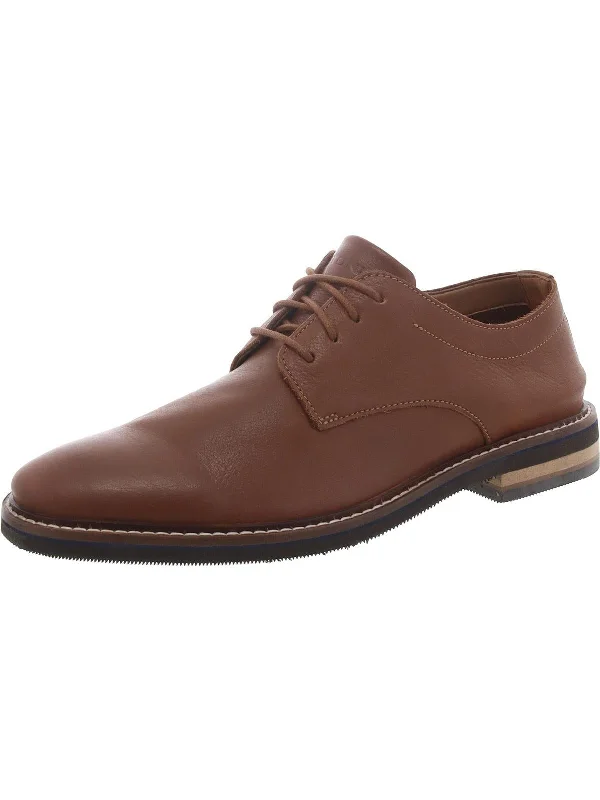 Men's Eco-Friendly Shoes Dezmin Plain Mens Leather Lace Up Derby Shoes