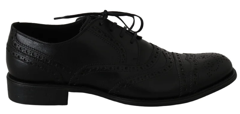Unmissable Discounts On Modern Designer Shoes Dolce & Gabbana Elegant Leather Derby Wingtip Dress Men's Shoes Unmissable Discounts On Modern Designer Shoes Dolce & Gabbana Elegant Leather Derby Wingtip Dress Men's Shoes