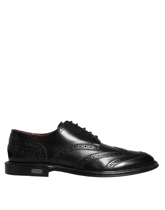 Seasonal Sale On High-Quality Shoes Dolce & Gabbana Leather Oxford Wingtip Formal Men's Shoes Seasonal Sale On High-Quality Shoes Dolce & Gabbana Leather Oxford Wingtip Formal Men's Shoes
