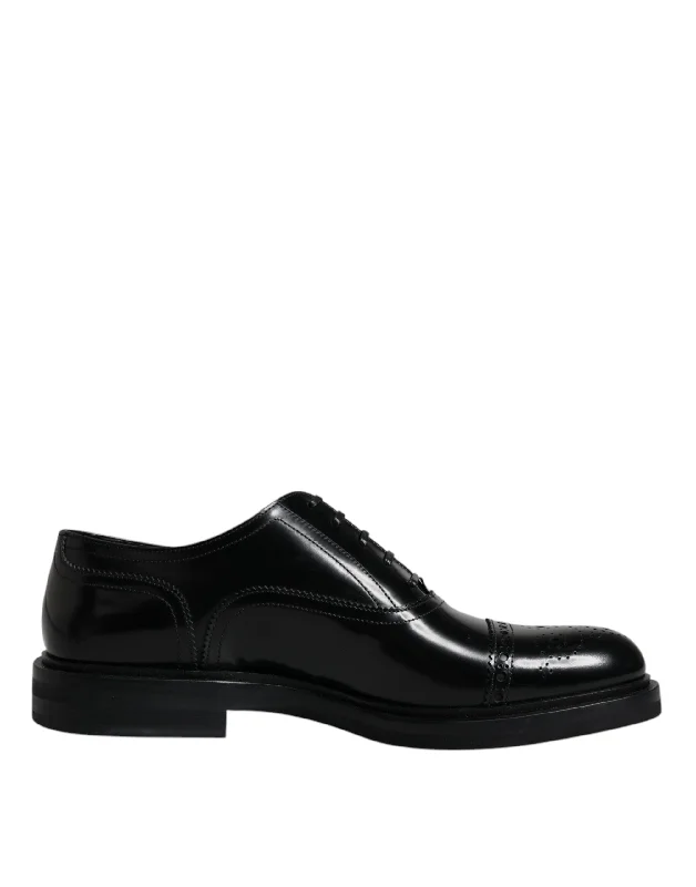 Huge Savings On Premium Quality Shoes Dolce & Gabbana Leather Oxford Wingtip Men Formal Men's Shoes Huge Savings On Premium Quality Shoes Dolce & Gabbana Leather Oxford Wingtip Men Formal Men's Shoes