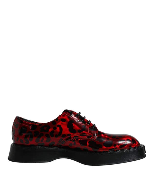 Shop Stylish Shoes At Unbeatable Prices Dolce & Gabbana Leopard Lace Up Derby Dress Men's Shoes Shop Stylish Shoes At Unbeatable Prices Dolce & Gabbana Leopard Lace Up Derby Dress Men's Shoes