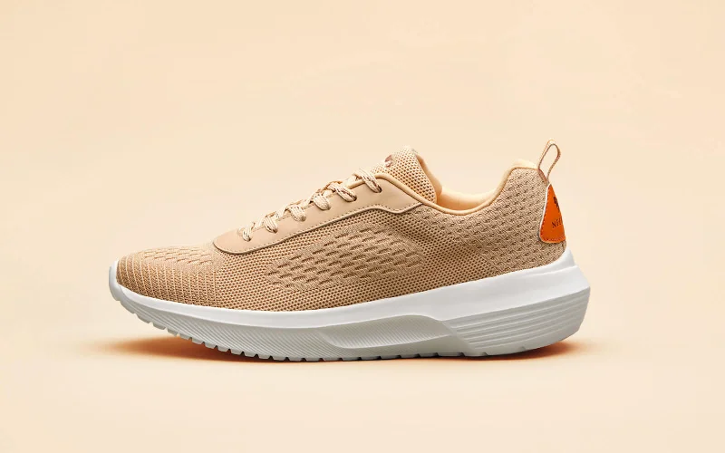 Huge Savings On Premium Quality Shoes Everyday Basic Sneakers : Honey Peel