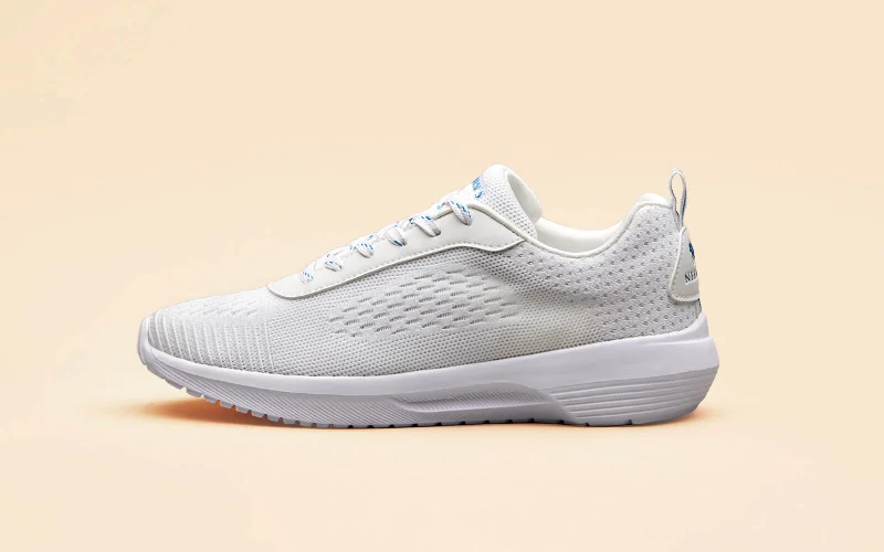 Men's Fashionable Boots Everyday Basic Sneakers : Powder White