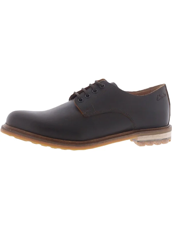 Men's Anti-Slip Shoes Foxwell Hall Mens Leather Lace Up Oxfords