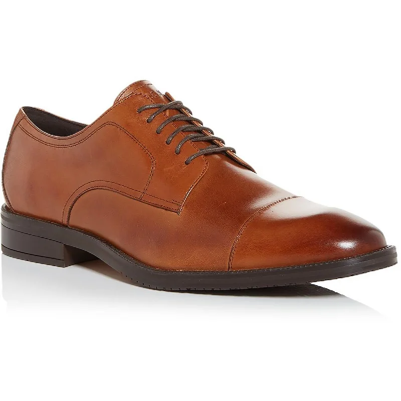 Men's Fashionable Shoes ME Cap Oxford Mens Leather Cushioned Oxfords